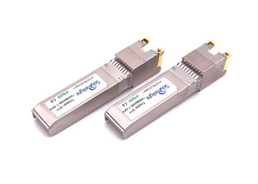 China Kupfer Sfp+ optischer Transceiver für Ethernet 10gbase Rj45 30m fournisseur